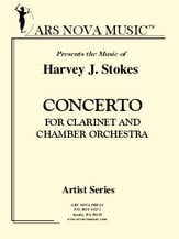 Concerto for Clarinet and Chamber Orchestra Orchestra sheet music cover